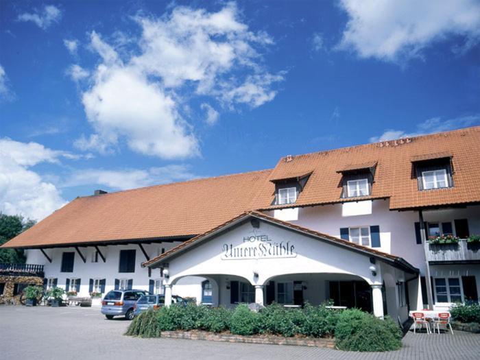 Hotel "Untere Muehle" Schwabmuhlhausen Exterior foto